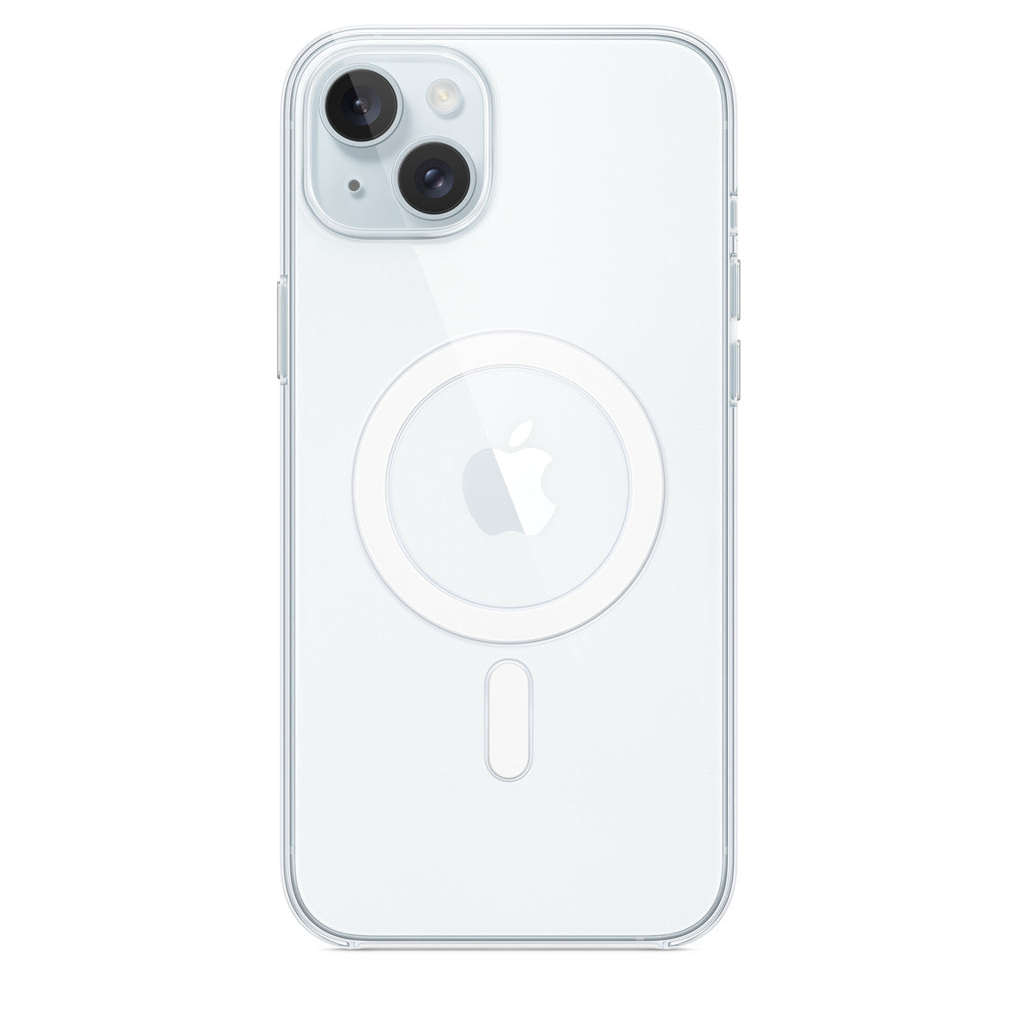 MagSafe対応iPhone15 Plusクリアケース
