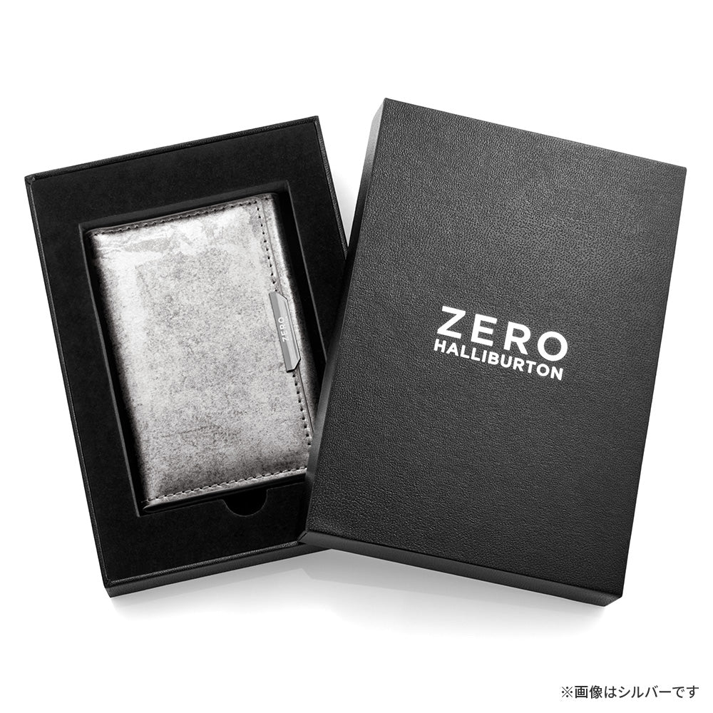 Leather Mag Card Case (Black)