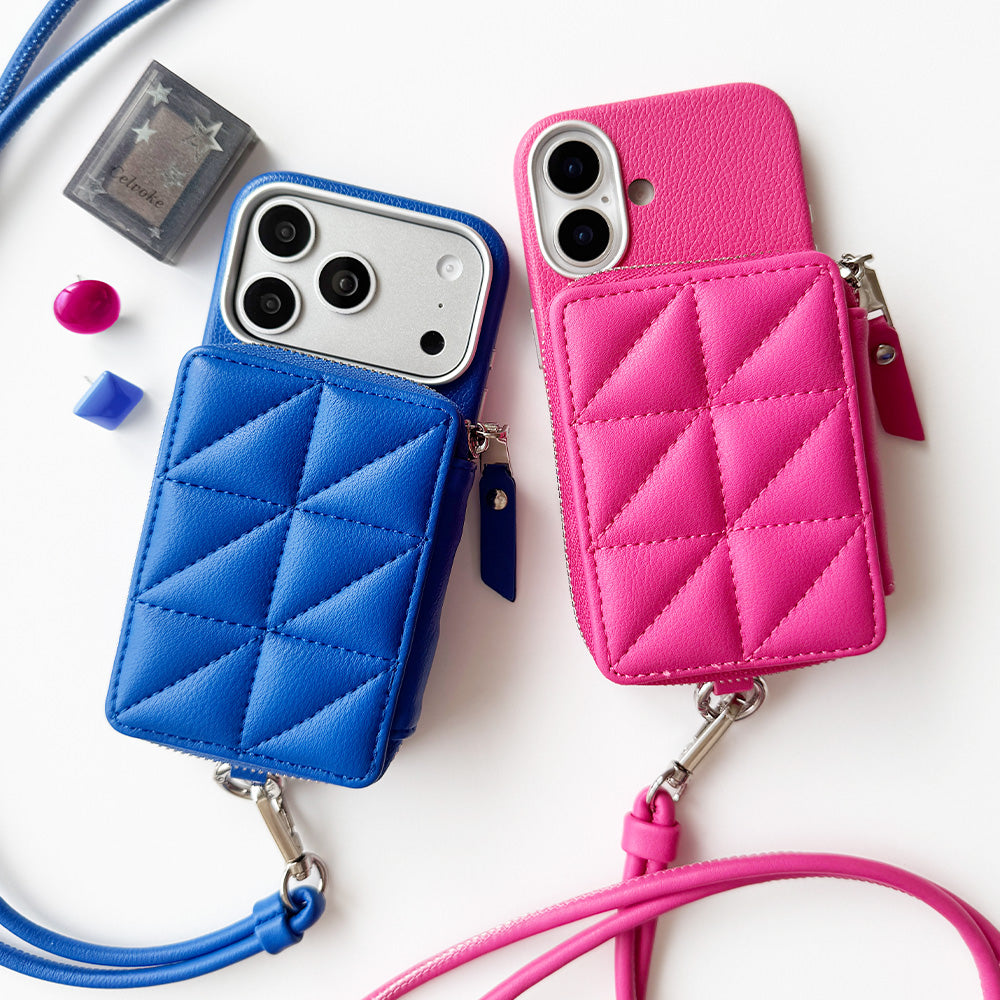 Mag Shoulder Mini Wallet (pink2)
