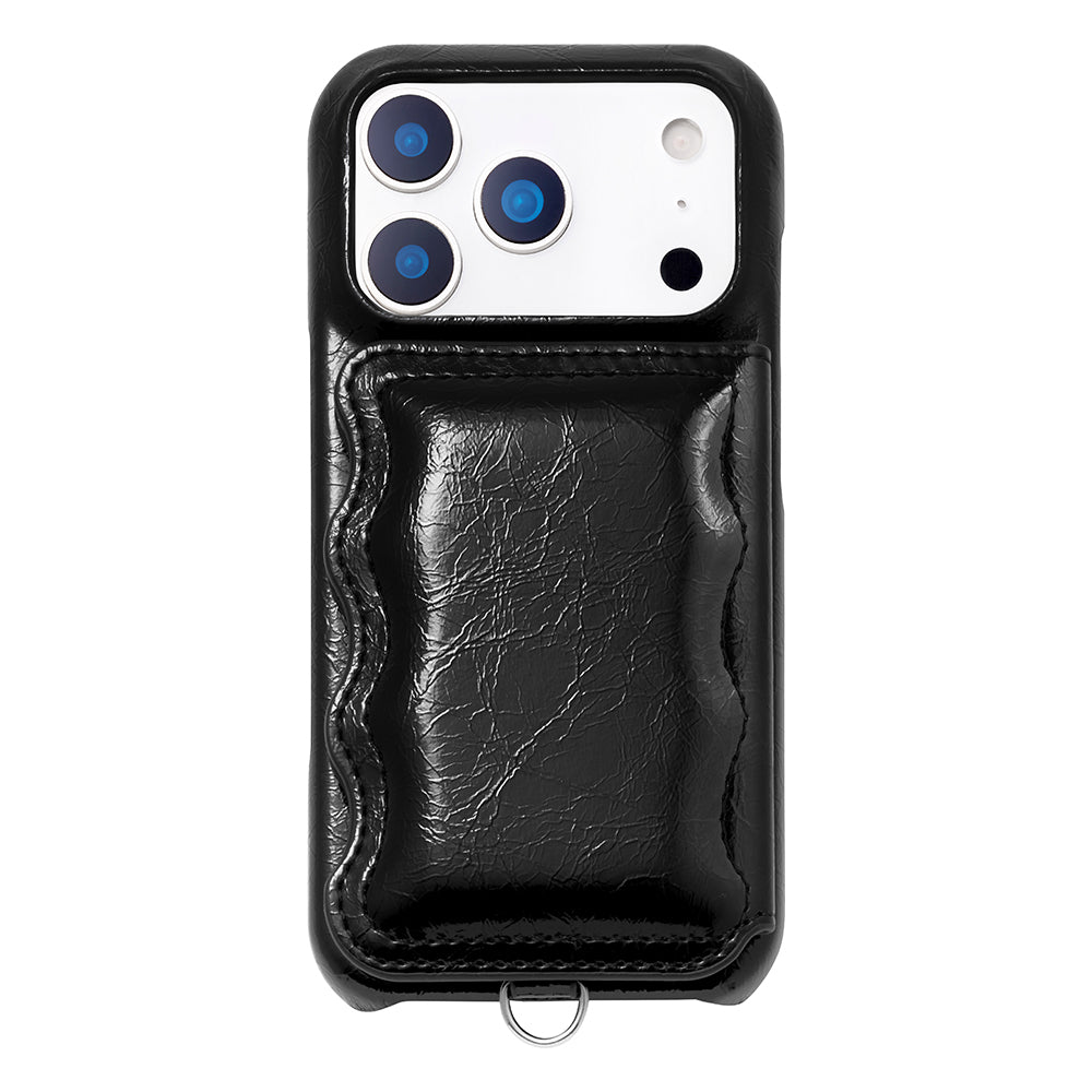 Wavy Puff Case (black)