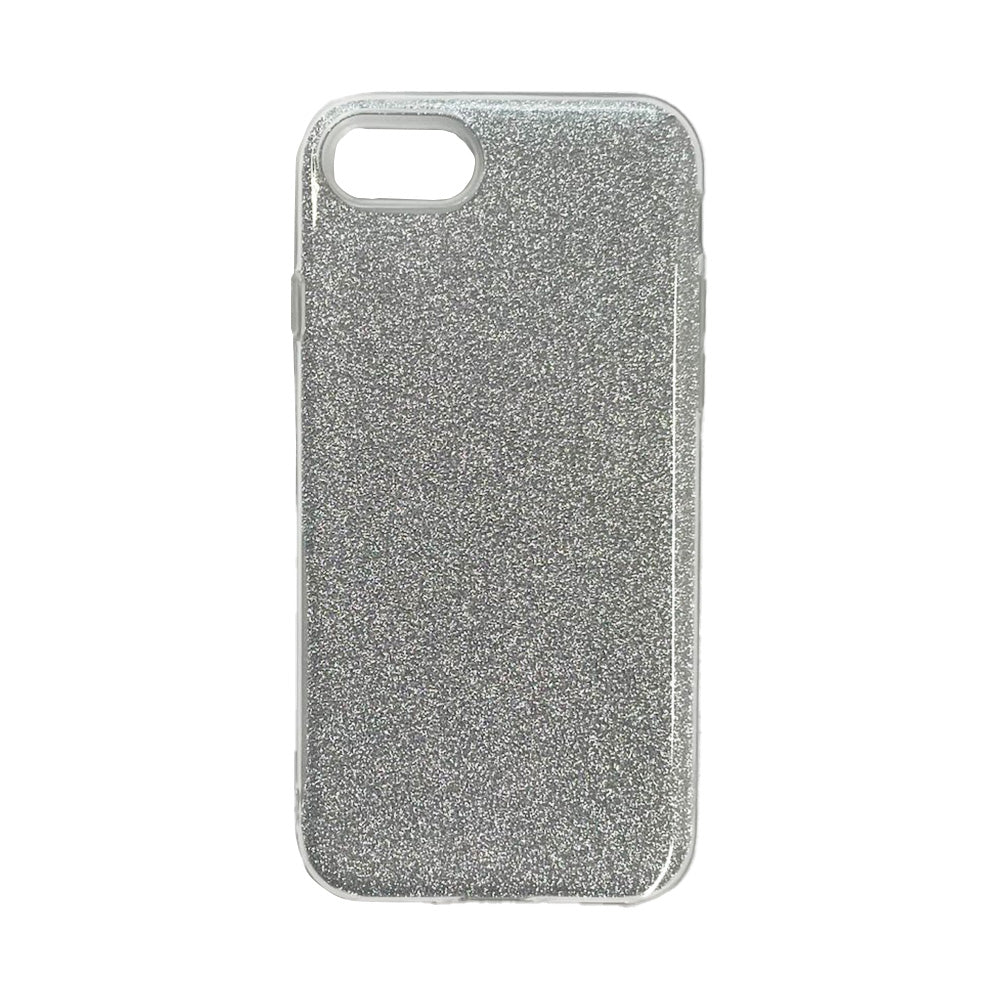 【iPhone13 Pro】シャイニーケース (シルバー)