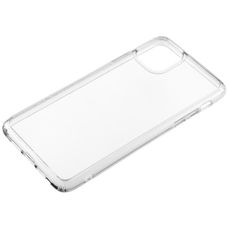 【iPhone11 Pro Max】ガラスハイブリッドケース(クリア)