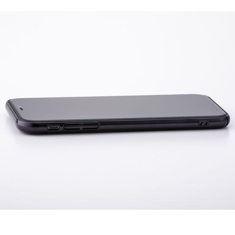 【iPhone11】サイドメッキケース(ブラック)
