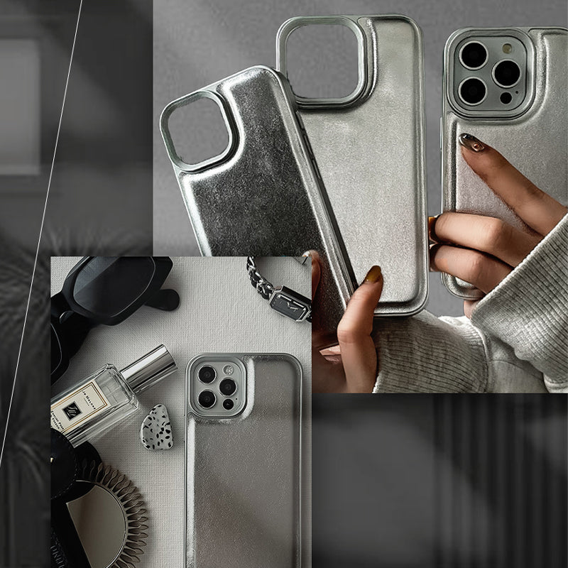 Silver Puff Case