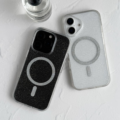 Mag Clear Glitter Case