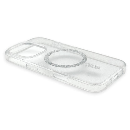 Mag Clear Glitter Case