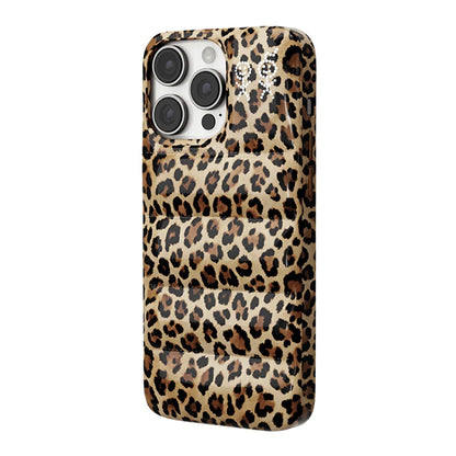 THE PUFFER CASE (LEOPARD)