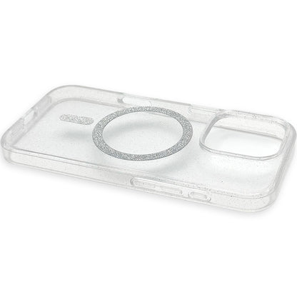 Mag Clear Glitter Case