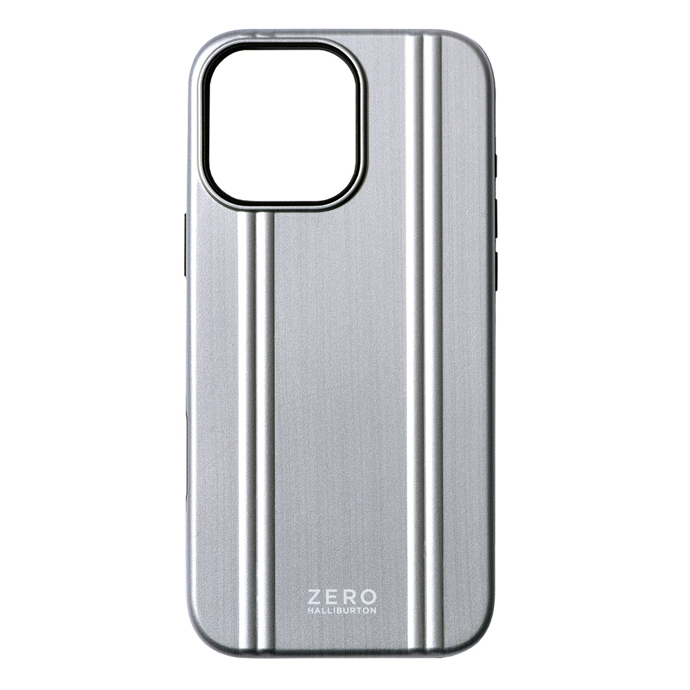 ZERO HALLIBURTON Hybrid Shockproof Case (Matte Silver)