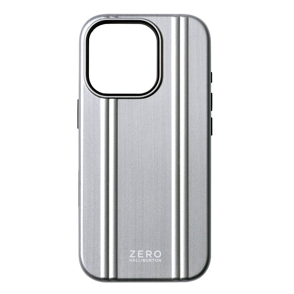 ZERO HALLIBURTON Hybrid Shockproof Case (Matte Silver)