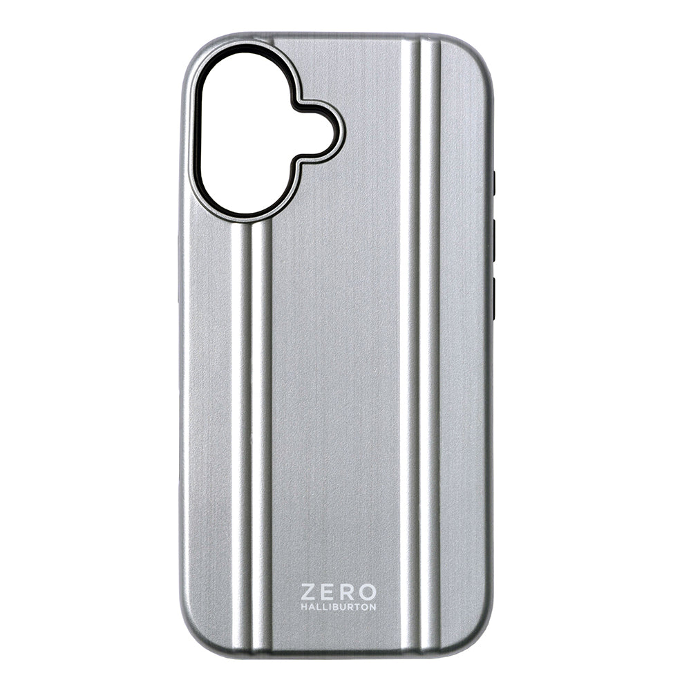 ZERO HALLIBURTON Hybrid Shockproof Case (Matte Silver)