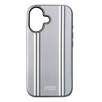 ZERO HALLIBURTON Hybrid Shockproof Case (Matte Silver)