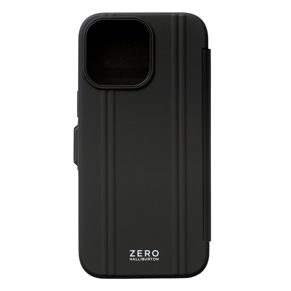ZERO HALLIBURTON Hybrid Shockproof Flip Case (Black)
