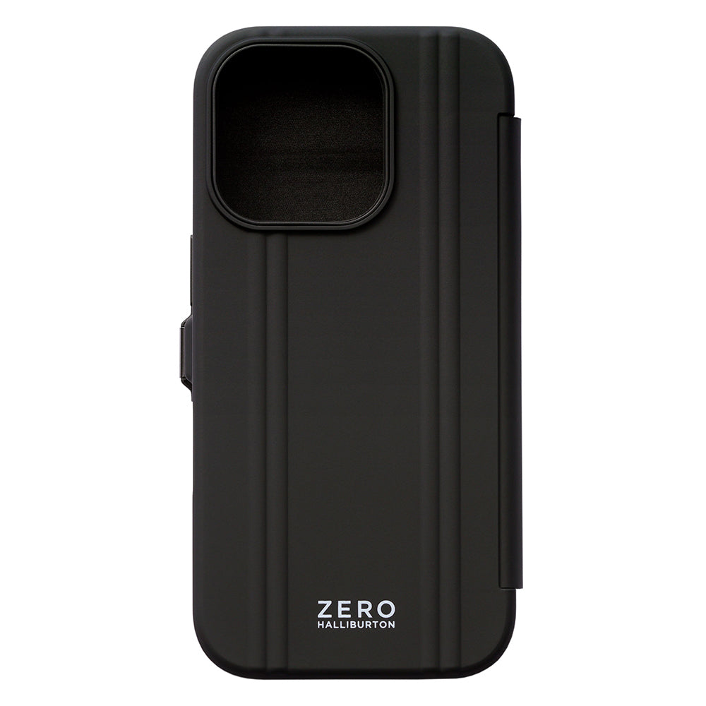 ZERO HALLIBURTON Hybrid Shockproof Flip Case (Black)