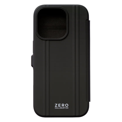 ZERO HALLIBURTON Hybrid Shockproof Flip Case (Black)