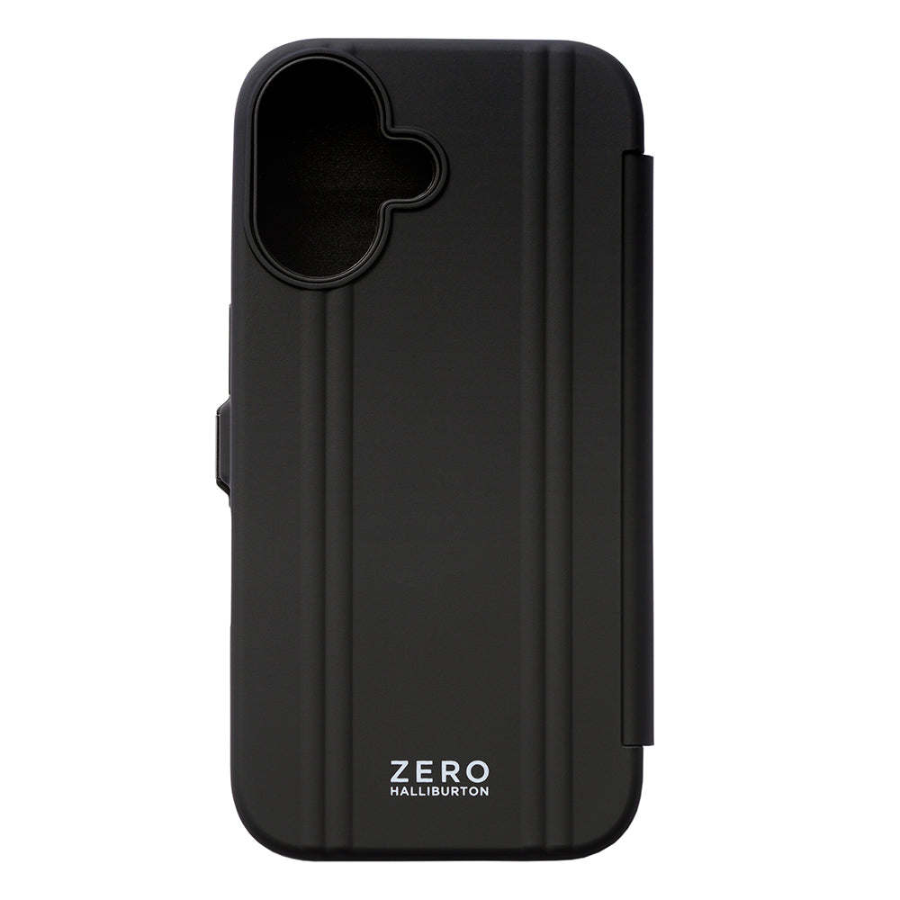 ZERO HALLIBURTON Hybrid Shockproof Flip Case (Black)