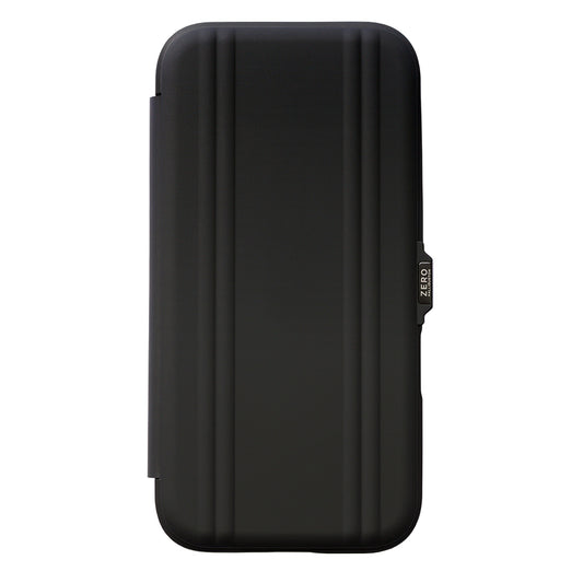 ZERO HALLIBURTON Hybrid Shockproof Flip Case (Black)
