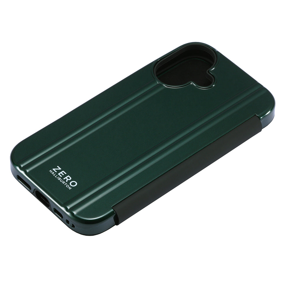 ZERO HALLIBURTON Hybrid Shockproof Flip Case (British Green)