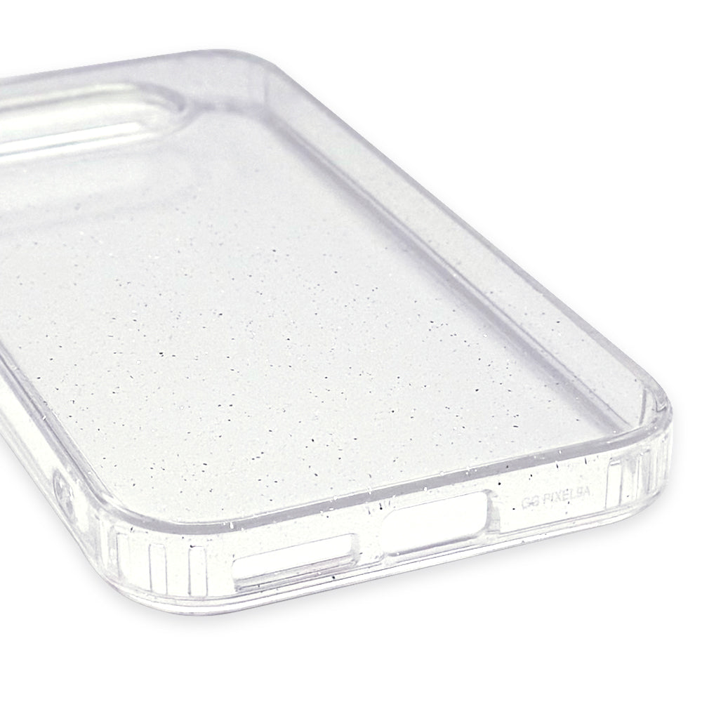 Hybrid Clear Glitter Case Pixel9a
