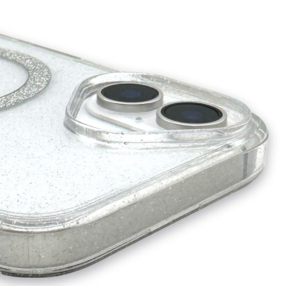 Mag Clear Glitter Case