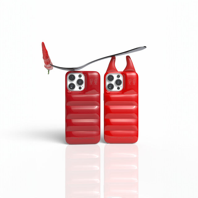 THE PUFFER CASE (DEVIL IN RED)
