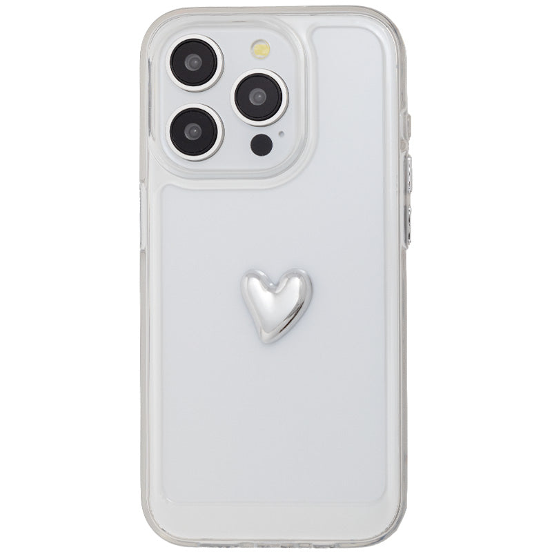 【iPhone15 Pro】ハートチャームケース