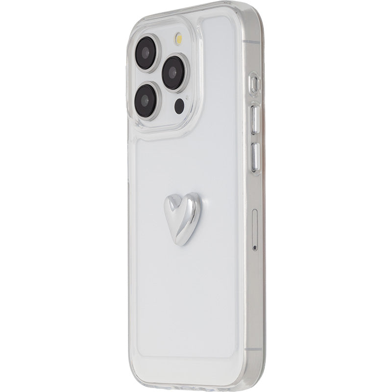 【iPhone15 Pro】ハートチャームケース