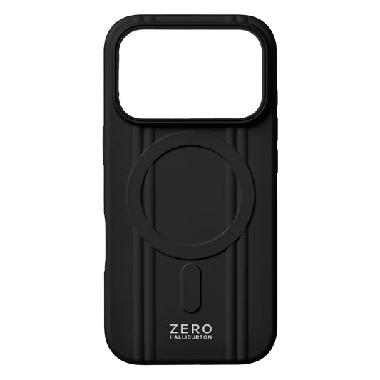 ZERO HALLIBURTON Hybrid Shockproof Case for iPhone 18 Pro/17 Pro (Black)