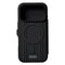 ZERO HALLIBURTON Hybrid Shockproof Flip Case for iPhone 18 Pro/17 Pro (Black)