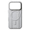 ZERO HALLIBURTON Hybrid Shockproof Case for iPhone 18 Pro/17 Pro (Matte Silver)
