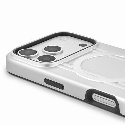ZERO HALLIBURTON Hybrid Shockproof Case for iPhone 18 Pro/17 Pro (Steel Blue)