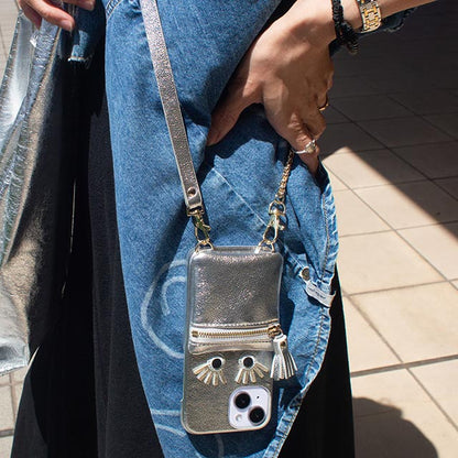 follow me case (silver)