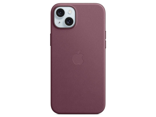 MagSafe対応iPhone15 Plusファインウーブンケース (マルベリー)