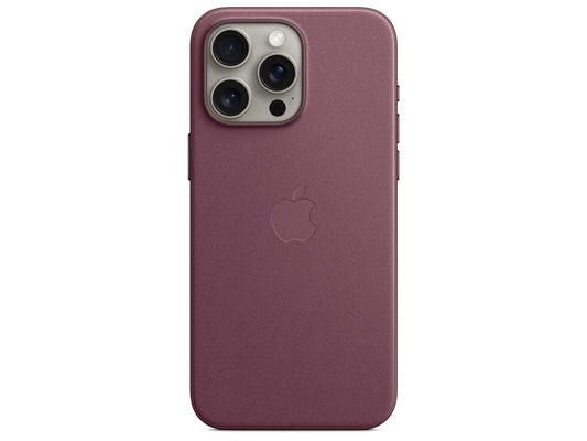 MagSafe対応iPhone15 Pro Maxファインウーブンケース (マルベリー)