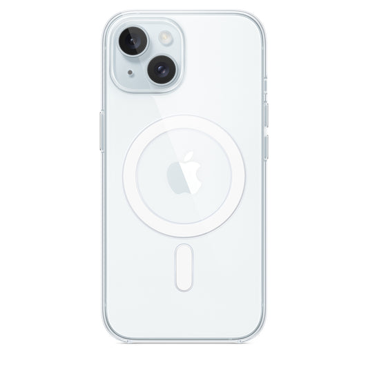 MagSafe対応iPhone15クリアケース