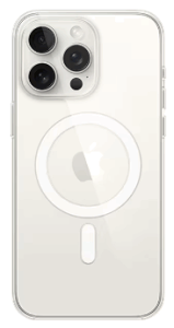 MagSafe対応iPhone15 Pro Maxクリアケース