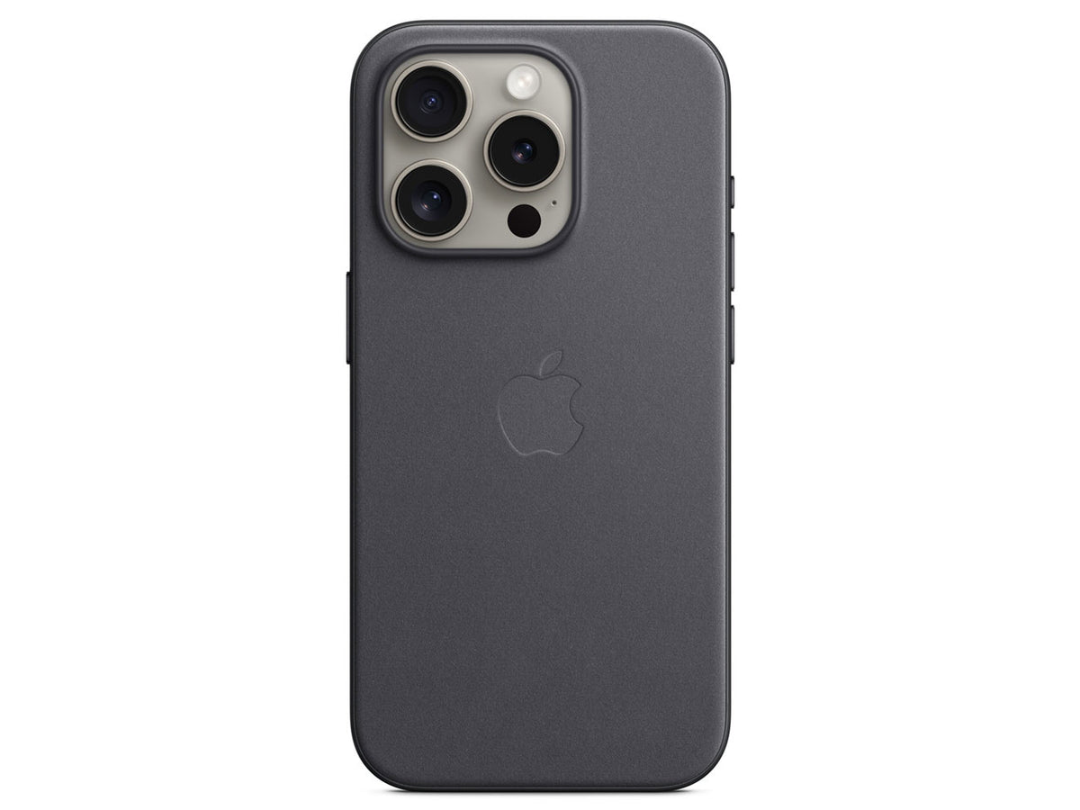 MagSafe対応iPhone15 Proファインウーブンケース (ブラック)