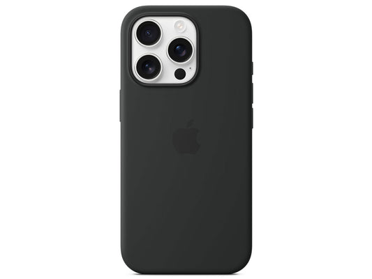 MagSafe対応iPhone16 Proシリコーンケース (ブラック)