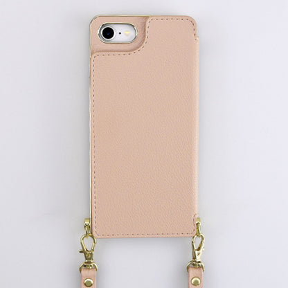 【iPhoneSE(第3/2世代)/8/7 ケース】Cross Body Case (beige)