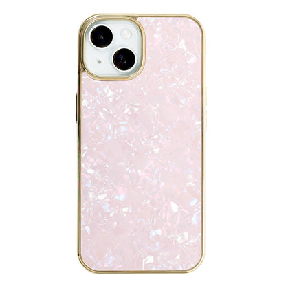Glass Shell Case (pink)