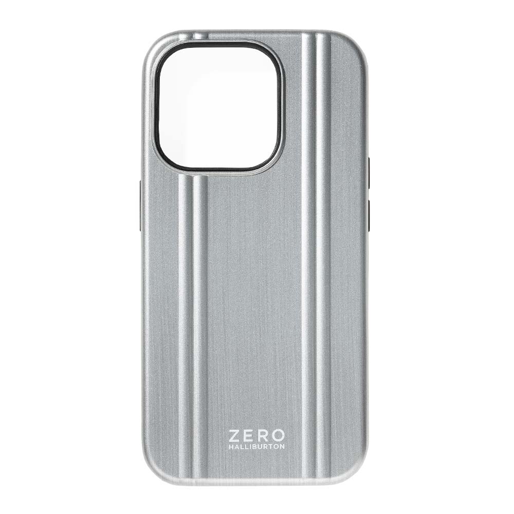 ZERO HALLIBURTON Hybrid Shockproof Case (Matte Silver)