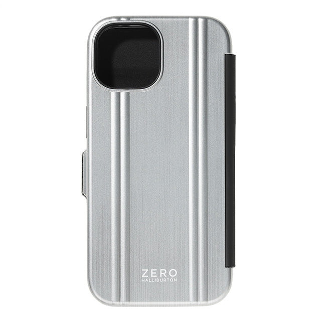 ZERO HALLIBURTON Hybrid Shockproof Flip Case (Matte Silver)