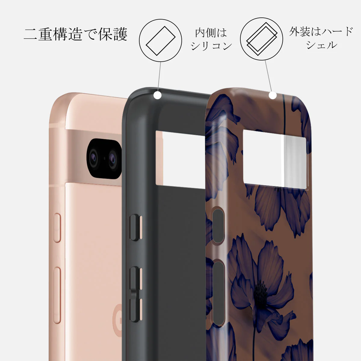 Velvet night Tough Case (GooglePixel)