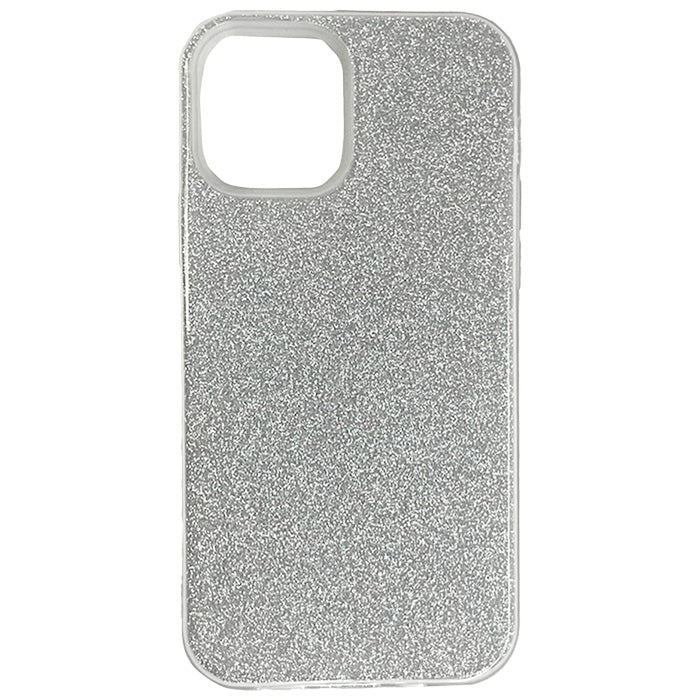 【iPhone13 Pro】シャイニーケース (シルバー)