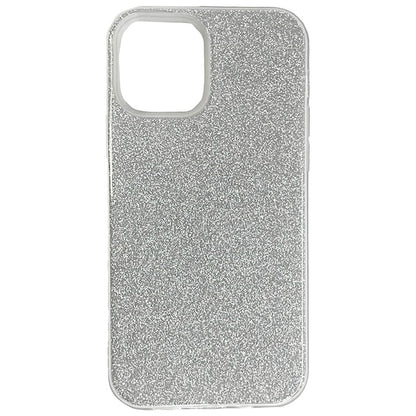 【iPhone13 Pro】シャイニーケース (シルバー)