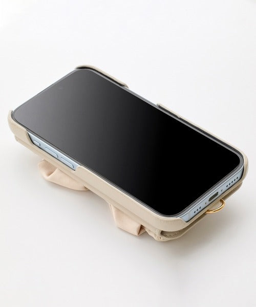 【iPhone15 Pro】Classy Scrunchie Case(pink)