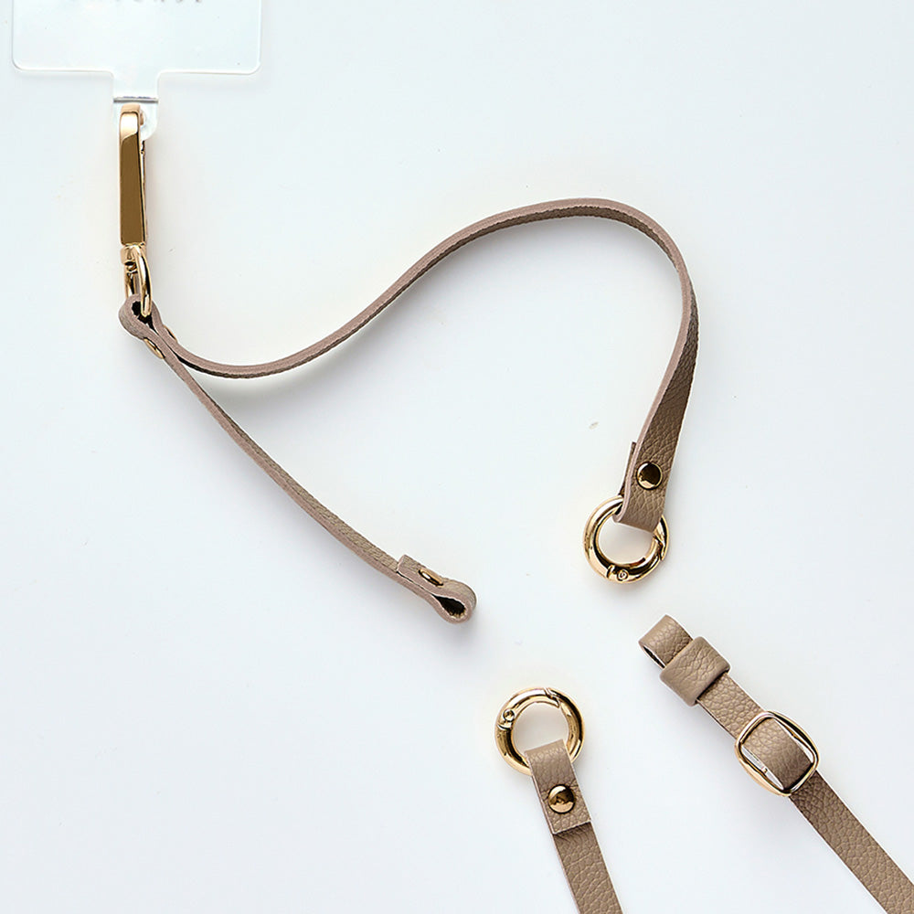 【GooglePixel 8a】Cross Body Case Duo (greige)