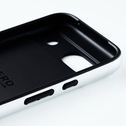 ZERO HALLIBURTON Hybrid Shockproof Case (Matte Silver) - Made for Google