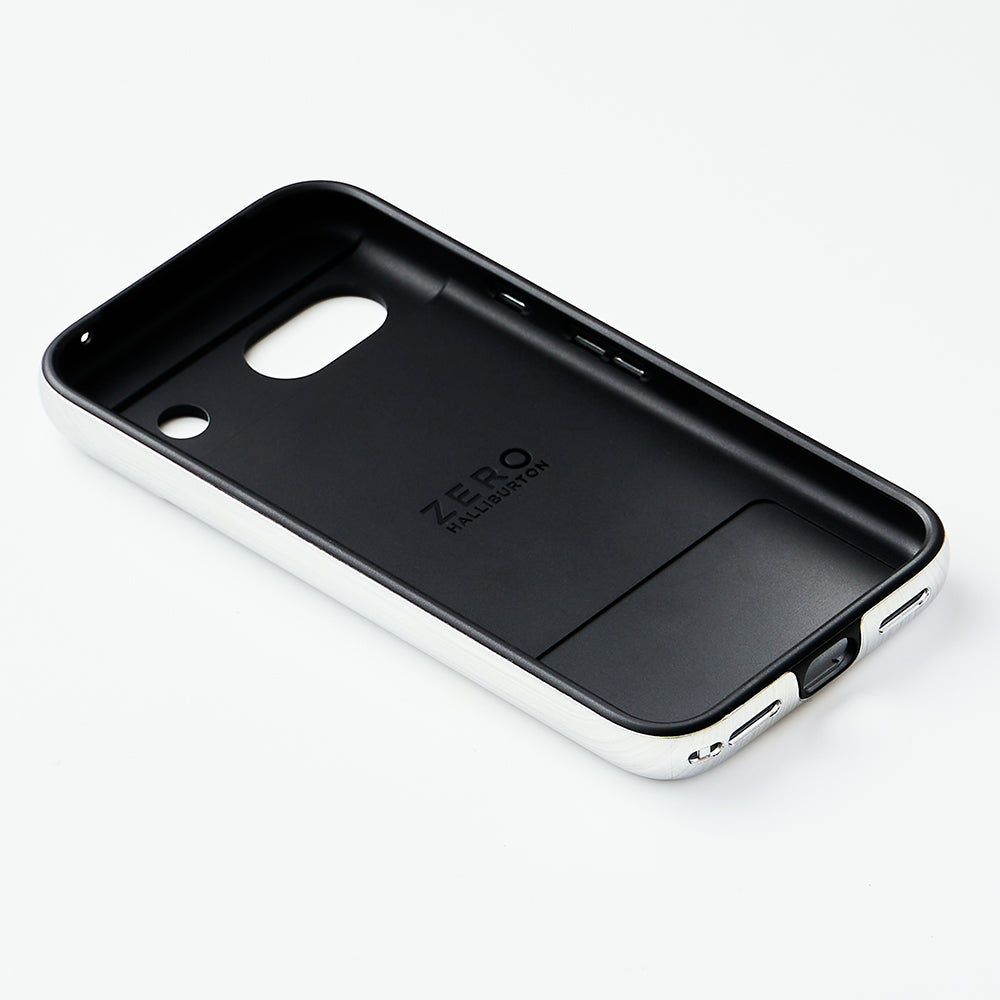 ZERO HALLIBURTON Hybrid Shockproof Case (Matte Silver) - Made for Google