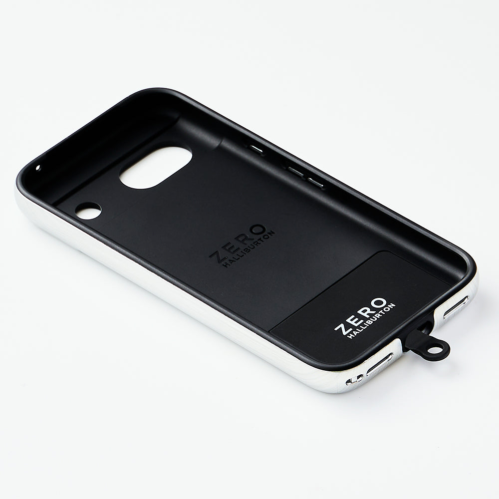 ZERO HALLIBURTON Hybrid Shockproof Case (Matte Silver) - Made for Google